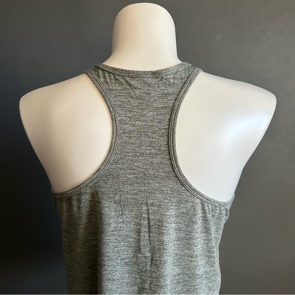 Jockey Green Marbel Racerback Tank Top XL - Picture 5 of 6